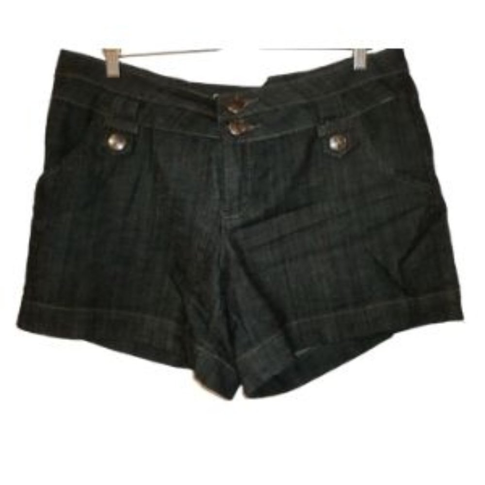 Dark Denim Shorts